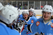 III divisioonan ottelu Huskit vs Kiekko Haukat, Oulainen 01.02.2014.