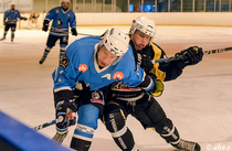 III divisioonan ottelu Huskit vs KuKi HT, Kuhmo 14.02.2015.