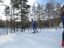 Irina hiihti ankkuriosuuden