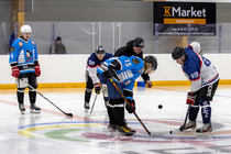 Otteluisäntänä Varaosapojat. Huskit kiittää.