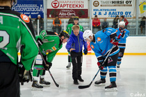 Otteluisäntänä Meijerialan Ammattilaiset. Huskit kiittää.