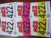 Viestiin numerolaput valmiina